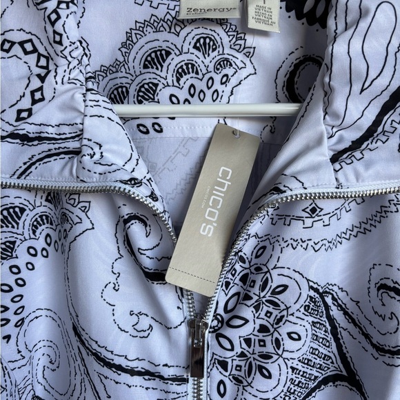 Chico’s Black and White jacket‎ - Picture 7 of 7